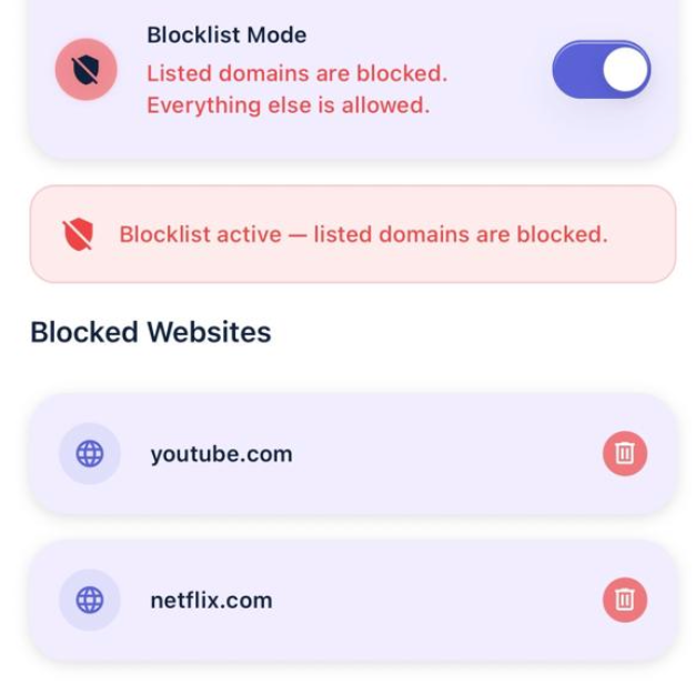 Website Blocker